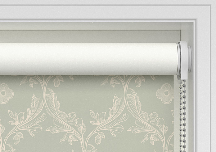 Trellis Prints, Vine and Bloom Bud Green - Twist&Fit Roller Blind - Image 10